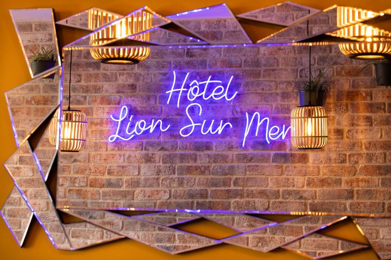 Hotel De Lion Sur Mer מראה חיצוני תמונה